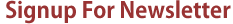 Signup for Newsletter